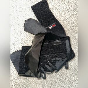 Black ankle Support Brace